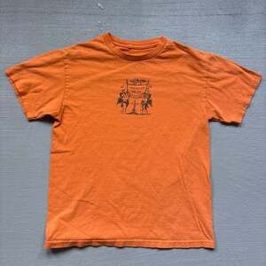 4Hunnid Angels Graphic T-Shirt Orange
